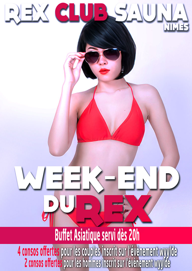 Week-end du Rex - Buffet Asiatique @ Rex Club Sauna | Nîmes | Languedoc-Roussillon Midi-Pyrénées | France
