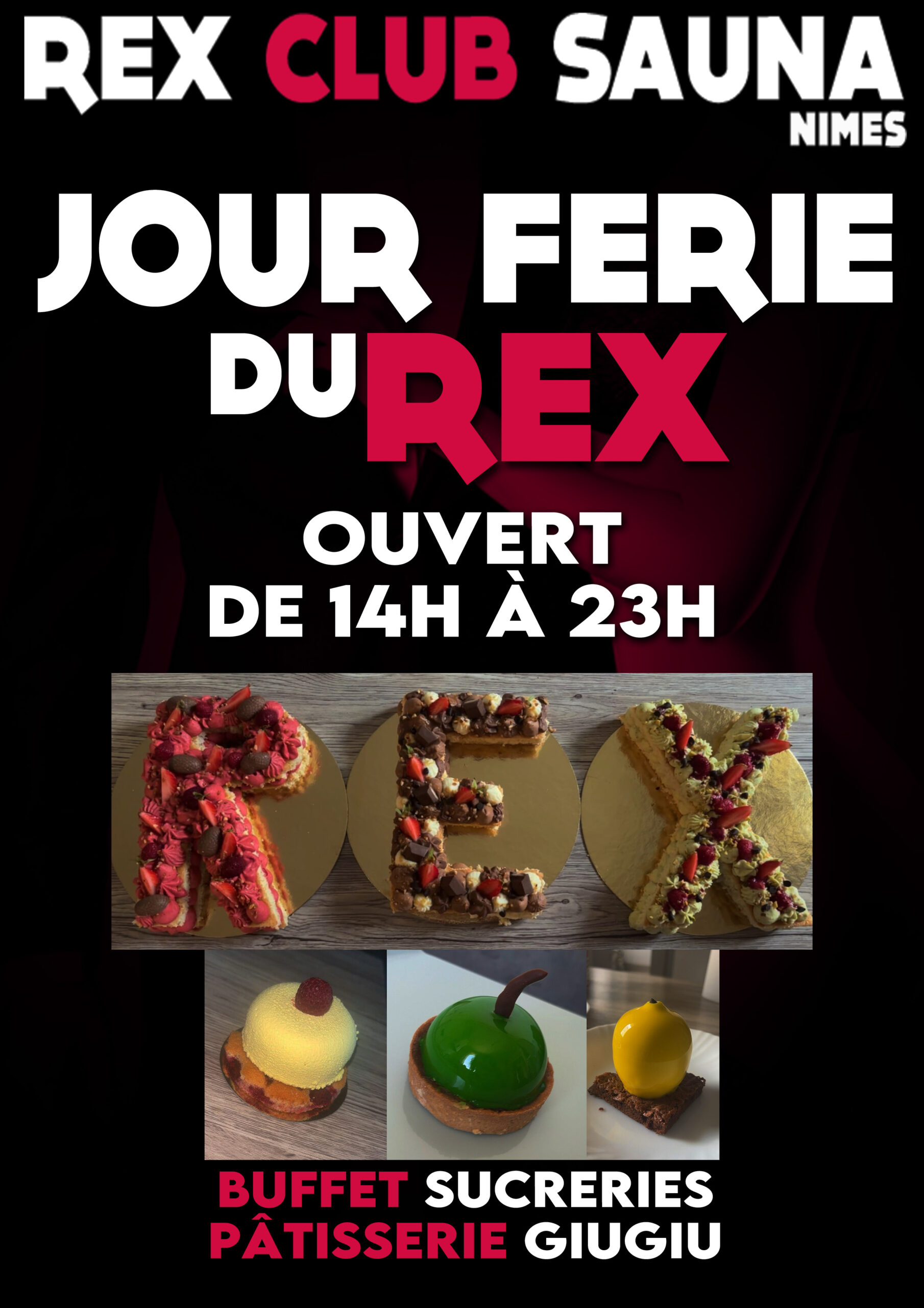 REX jour Férié @ Rex Club Sauna | Nîmes | Languedoc-Roussillon Midi-Pyrénées | France