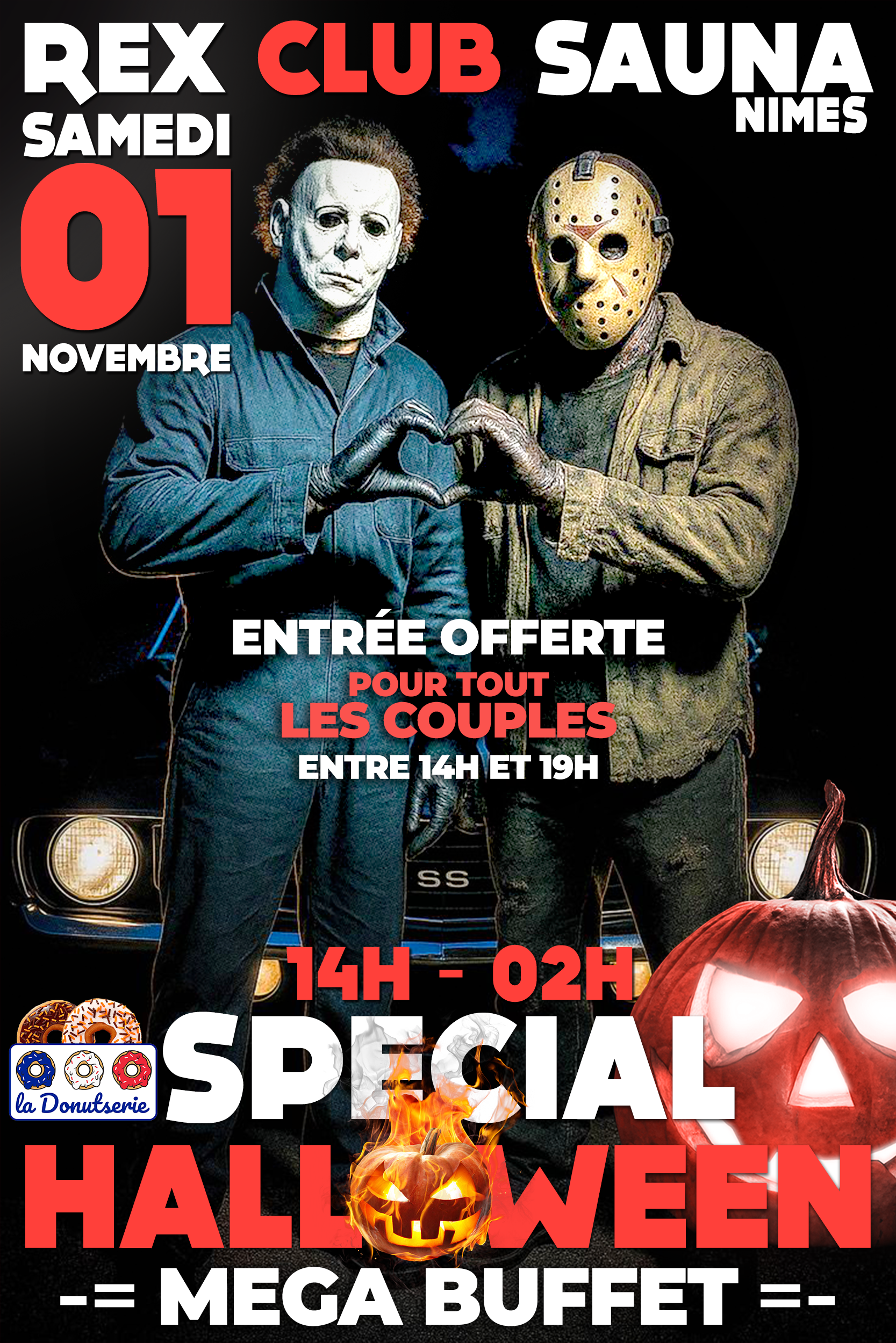 Spécial Halloween @ Rex Club Sauna | Nîmes | Languedoc-Roussillon Midi-Pyrénées | France