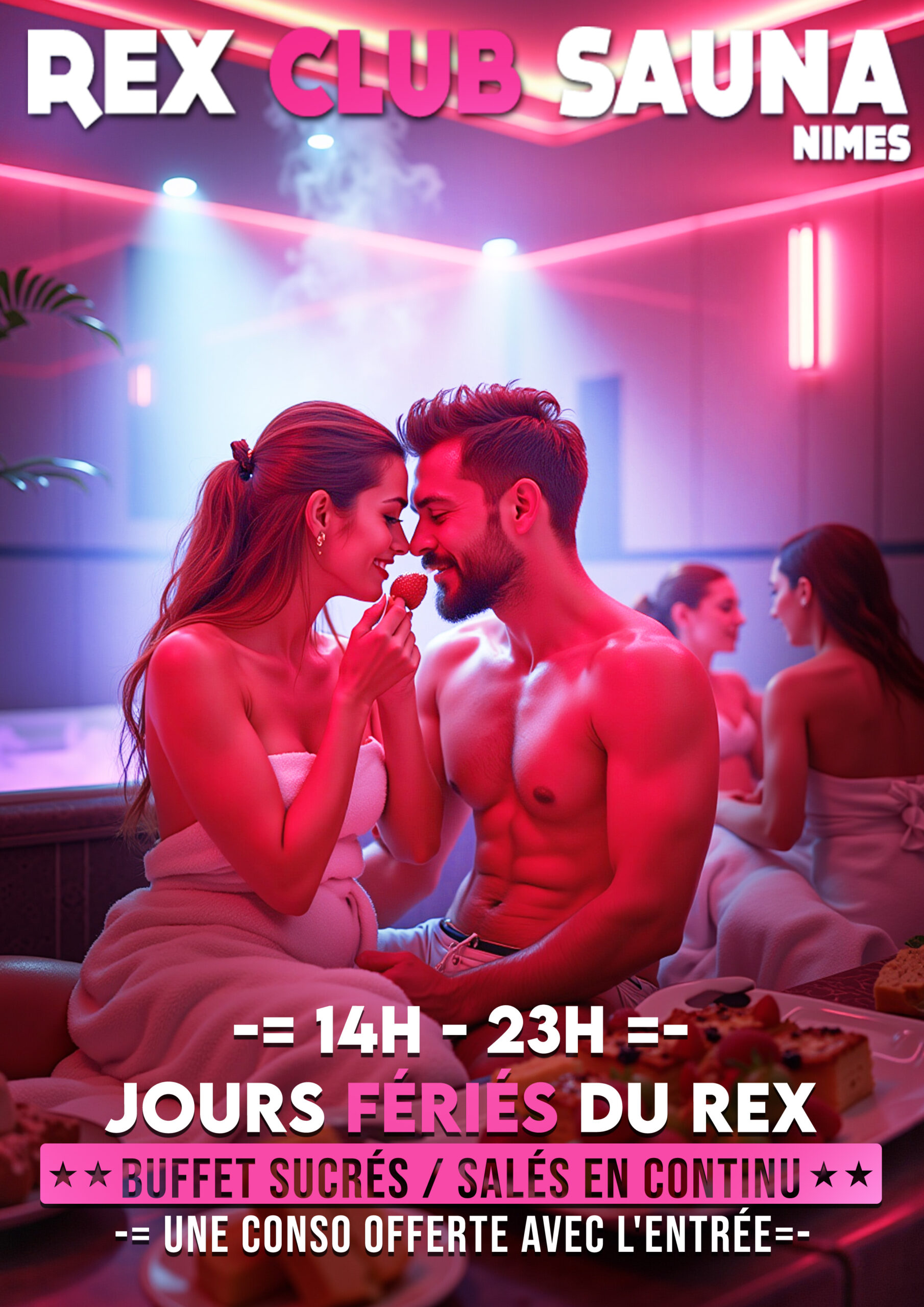 Jour Férié du Rex @ Rex Club Sauna | Nîmes | Languedoc-Roussillon Midi-Pyrénées | France