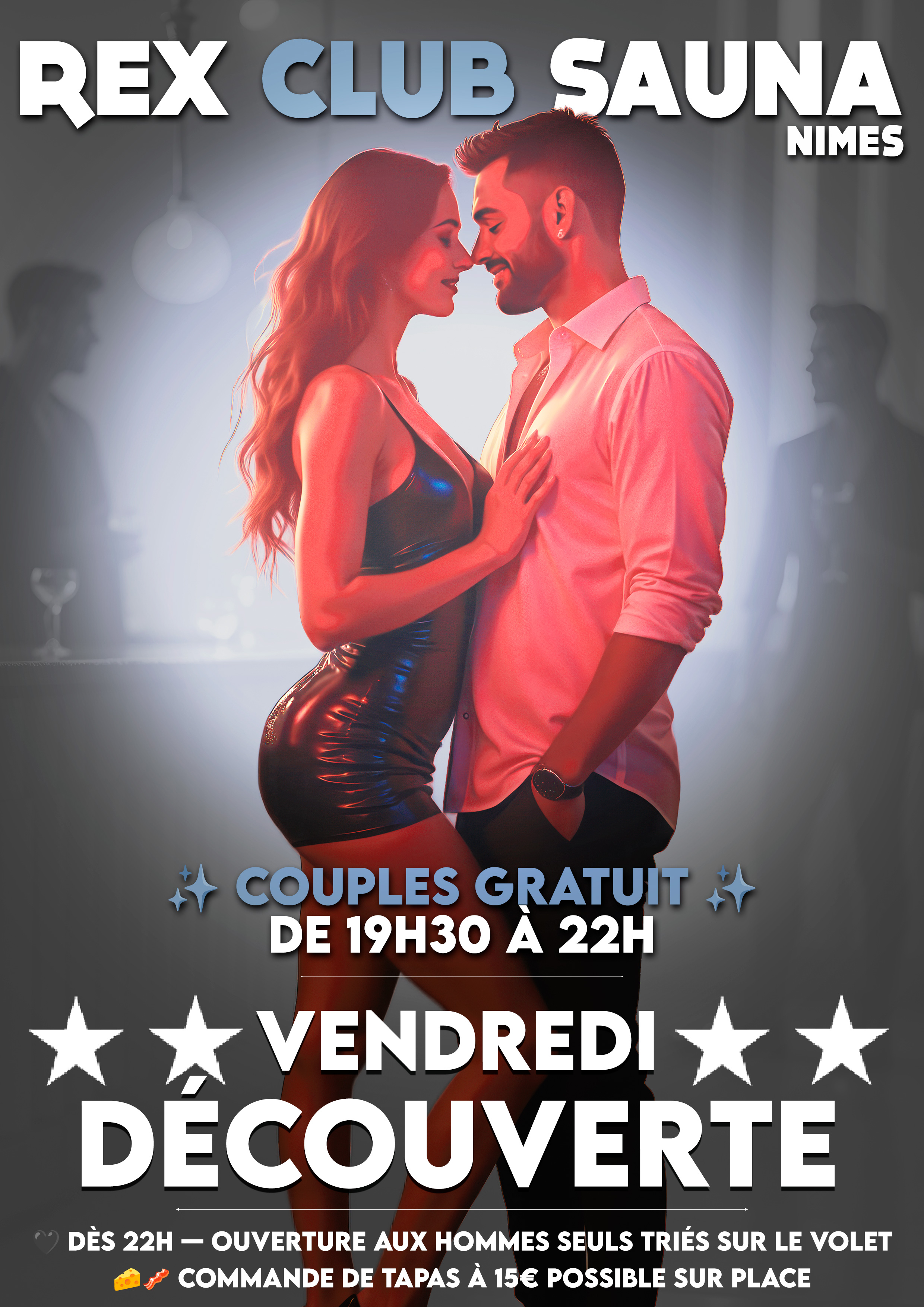 Vendredi Découverte @ Rex Club Sauna | Nîmes | Languedoc-Roussillon Midi-Pyrénées | France