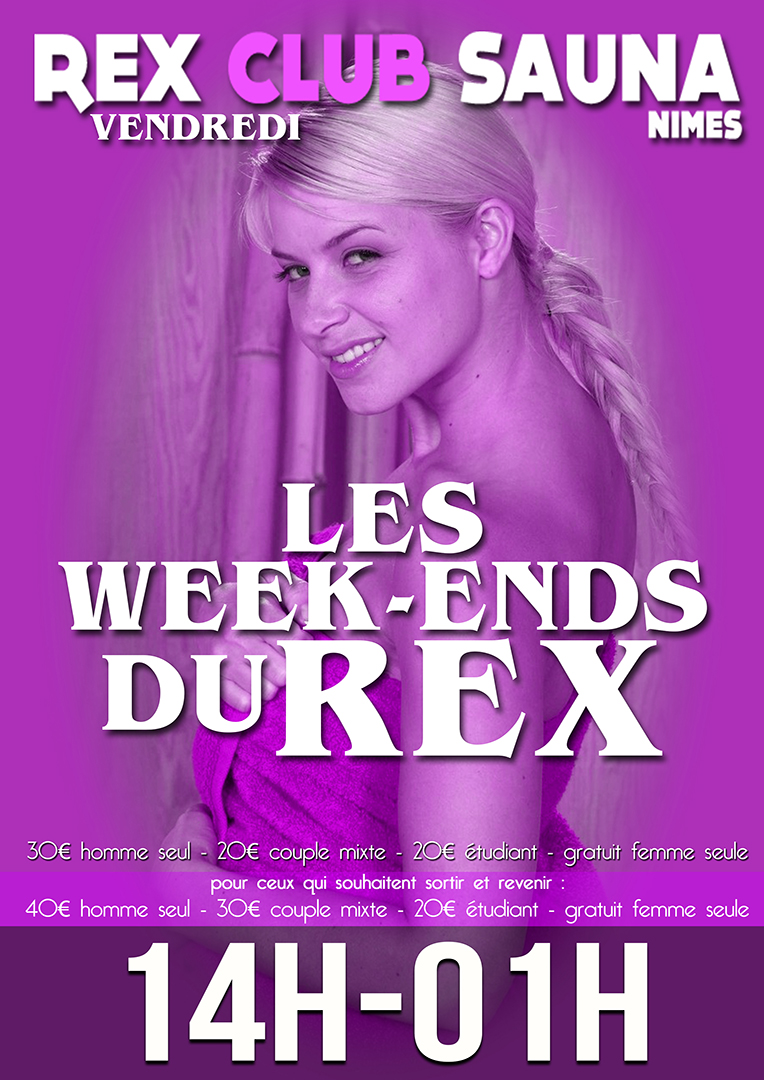 Les Week-ends du REX - présence de Caline @ Rex Club Sauna | Nîmes | Languedoc-Roussillon Midi-Pyrénées | France